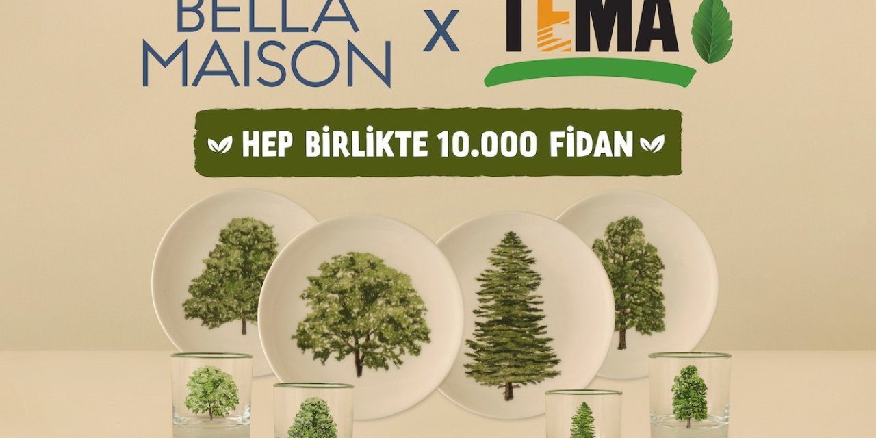 ‘Soframda Bir Orman’ Projesiyle 10 Bin Fidanlık Orman Oluşturulacak