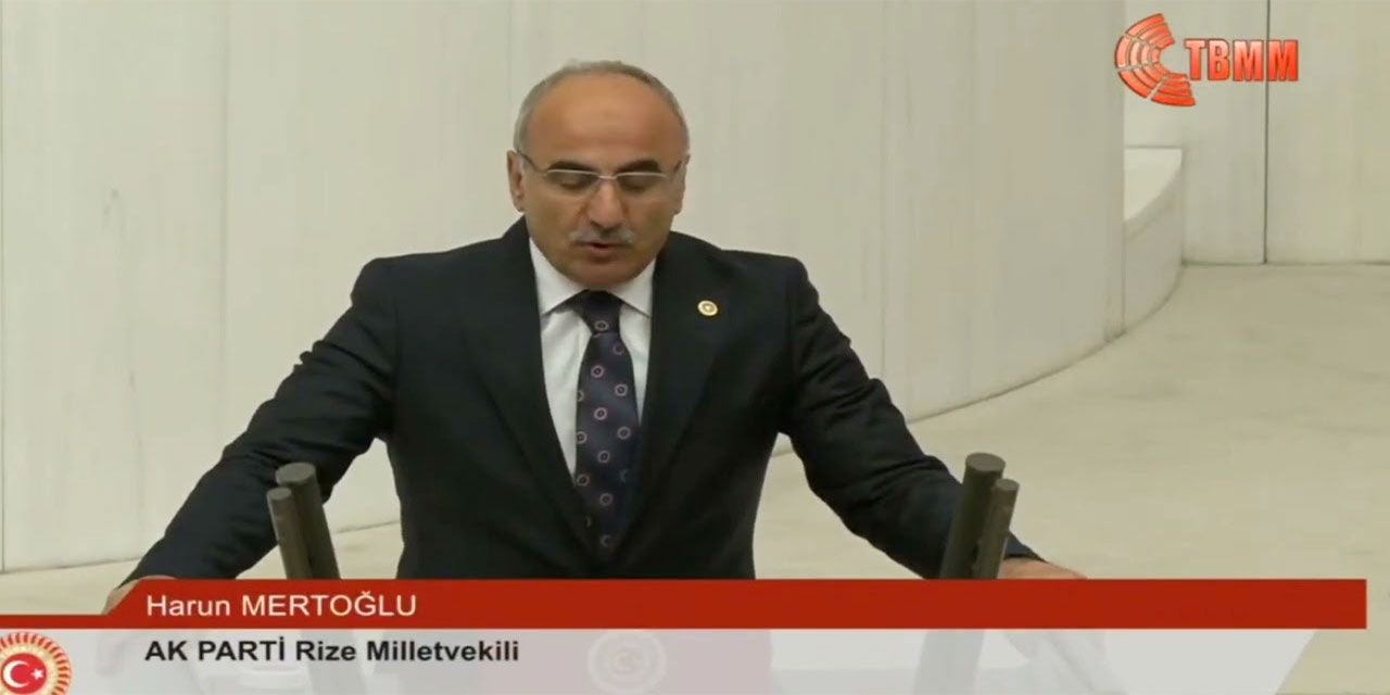 Rize Milletvekili Mertoğlu, İsrail'in uyguladığı devlet terörüne karşı uluslararası toplumu harekete geçmeye çağırdı