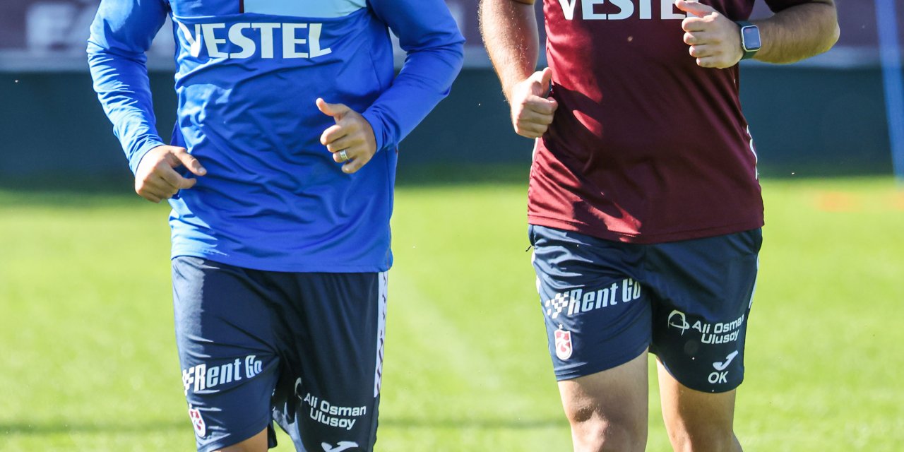 Trabzonspor'da Trezeguet Ve Bardhi İdmanda