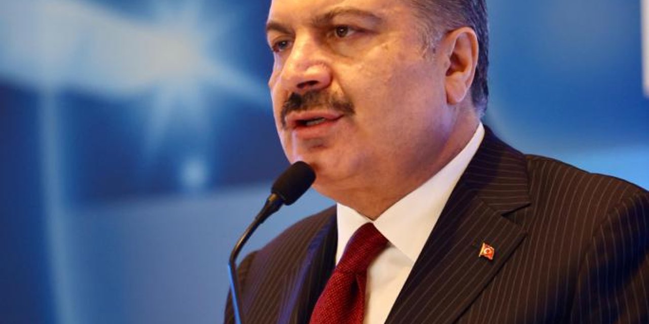 Türk Tıp Dünyası Kurultayı'nda Bakan Koca'dan Gazze Mesajı