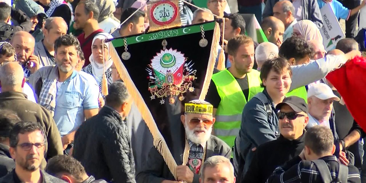 Beyazıt Meydanı'nda İsrail Protestosu
