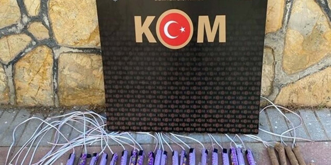 El Yapımı Patlayıcıyla Define Arayan 9 Şüpheliye Gözaltı