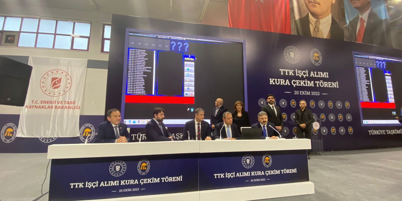 Bartın'da 400 İşçi Kura Çekimiyle Ttk'ya Alındı (2)