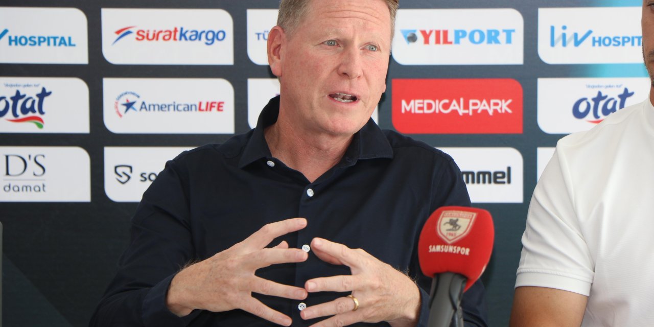 Samsunspor Teknik Direktörü Gisdol: İlk Yapmamız Gereken Temel 11'i Oluşturmak