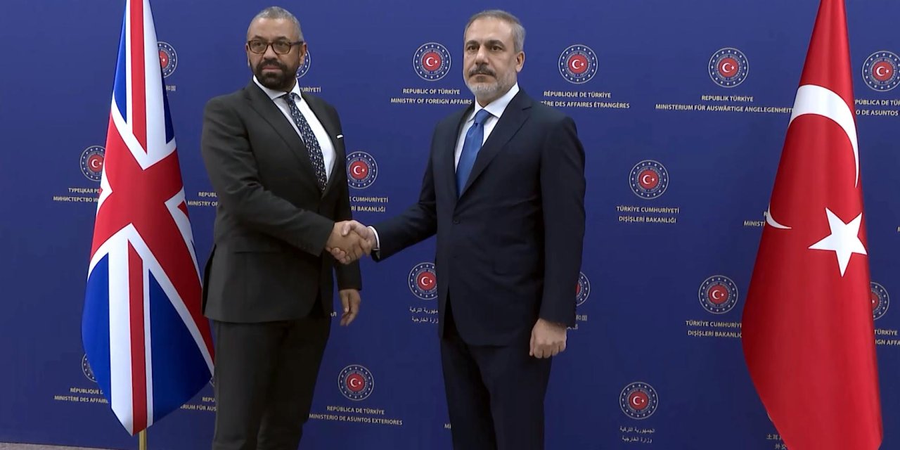 Bakan Fidan, İngiliz Mevkidaşı Cleverly İle Görüştü