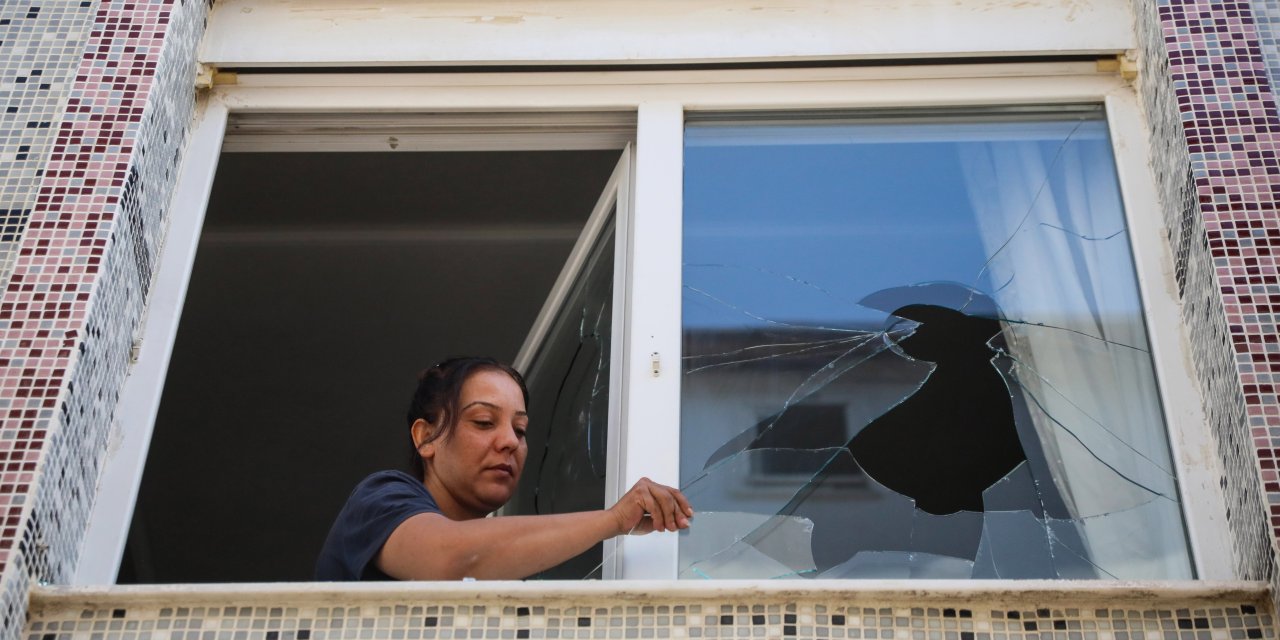 Tahliye Etmek İstediği Kiracısının Camlarını Kırdı