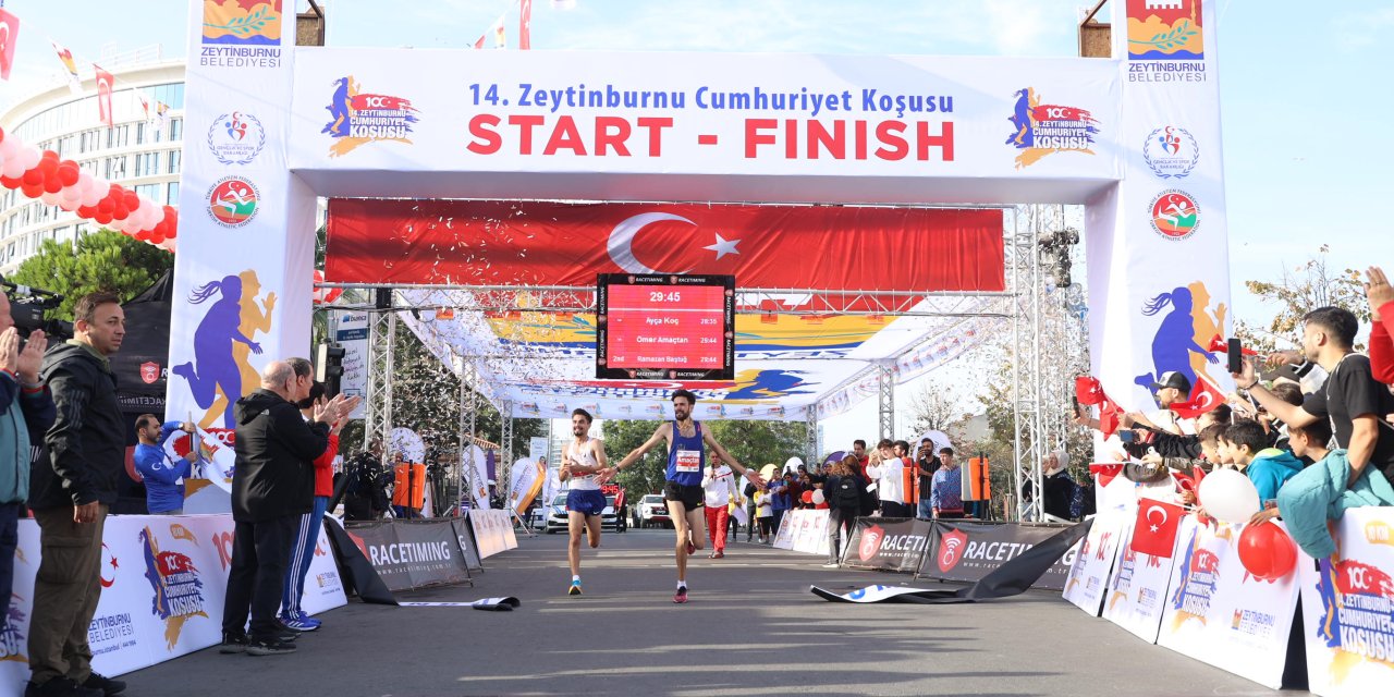 14’üncü Zeytinburnu Cumhuriyet Koşusu Gerçekleştirildi