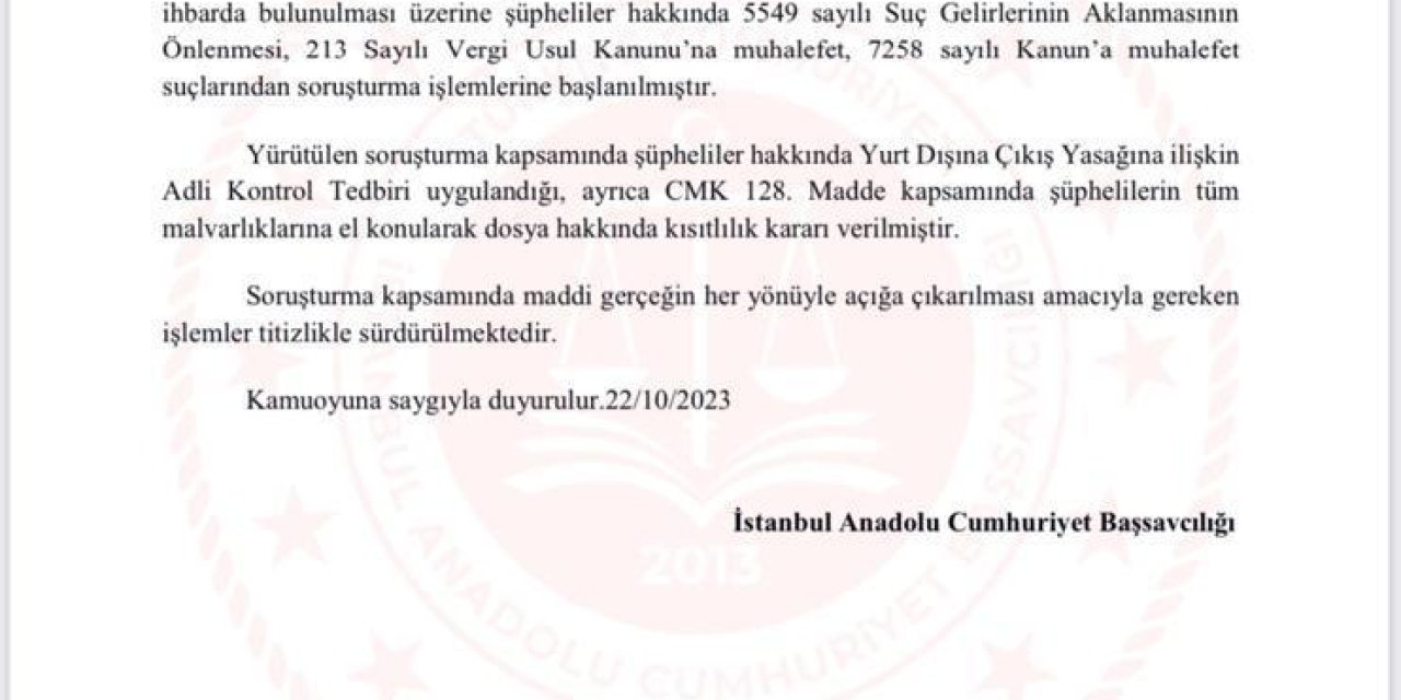 Başsavcılıktan Dilan Polat Soruşturması Hakkında Açıklama