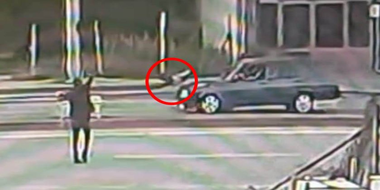 Otomobilin Çarptığı Çocuğun Ağır Yaralandığı Kaza Anı Kamerada