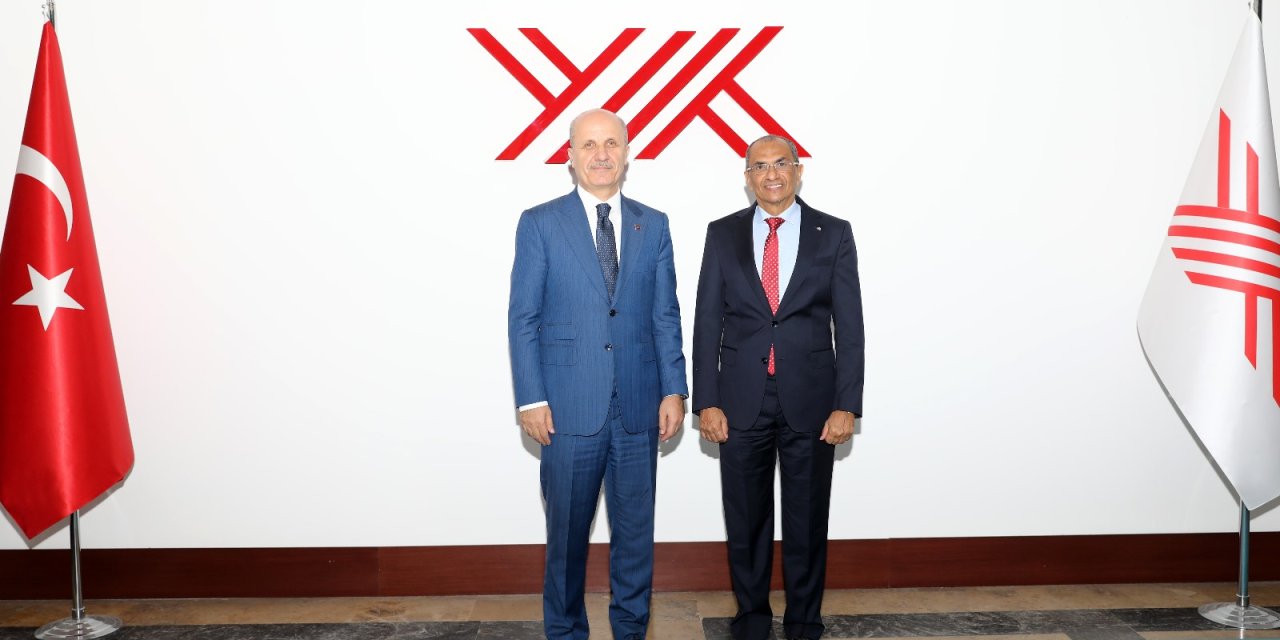 Yök Başkanı Özvar, Cibuti Yükseköğretim Ve Araştırma Bakanı Ahmed İle Görüştü