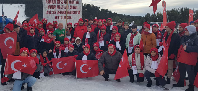 Rize'deki Kur’an kursu öğrencilerinden Sarıkamış şehitlerine vefa