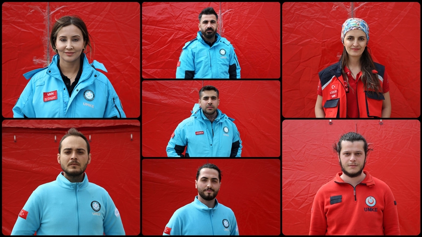 UMKE üyeleri, deprem bölgesinde çok sayıda kişinin yaşama tutunmasını sağladı