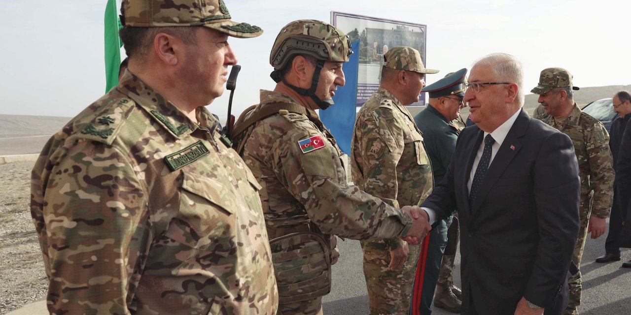 Bakan Güler, Azerbaycan’da Mustafa Kemal Atatürk-2023 Tatbikatı’nı Takip Etti