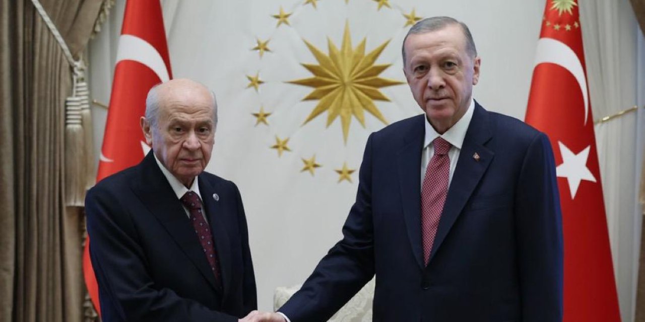 Cumhurbaşkanı Erdoğan, Bahçeli İle Görüştü