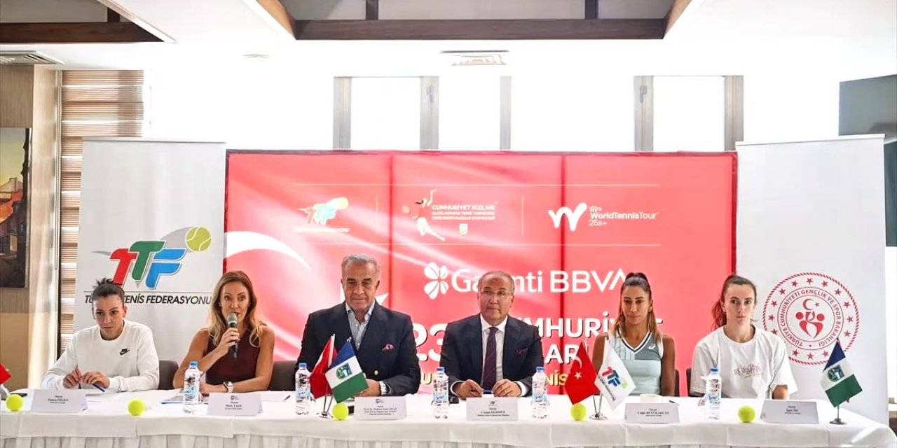 Cengiz Durmuş: Cumhuriyet Kızları Uluslararası Tenis Turnuvası'nın En Anlamlısı Düzenlenecek