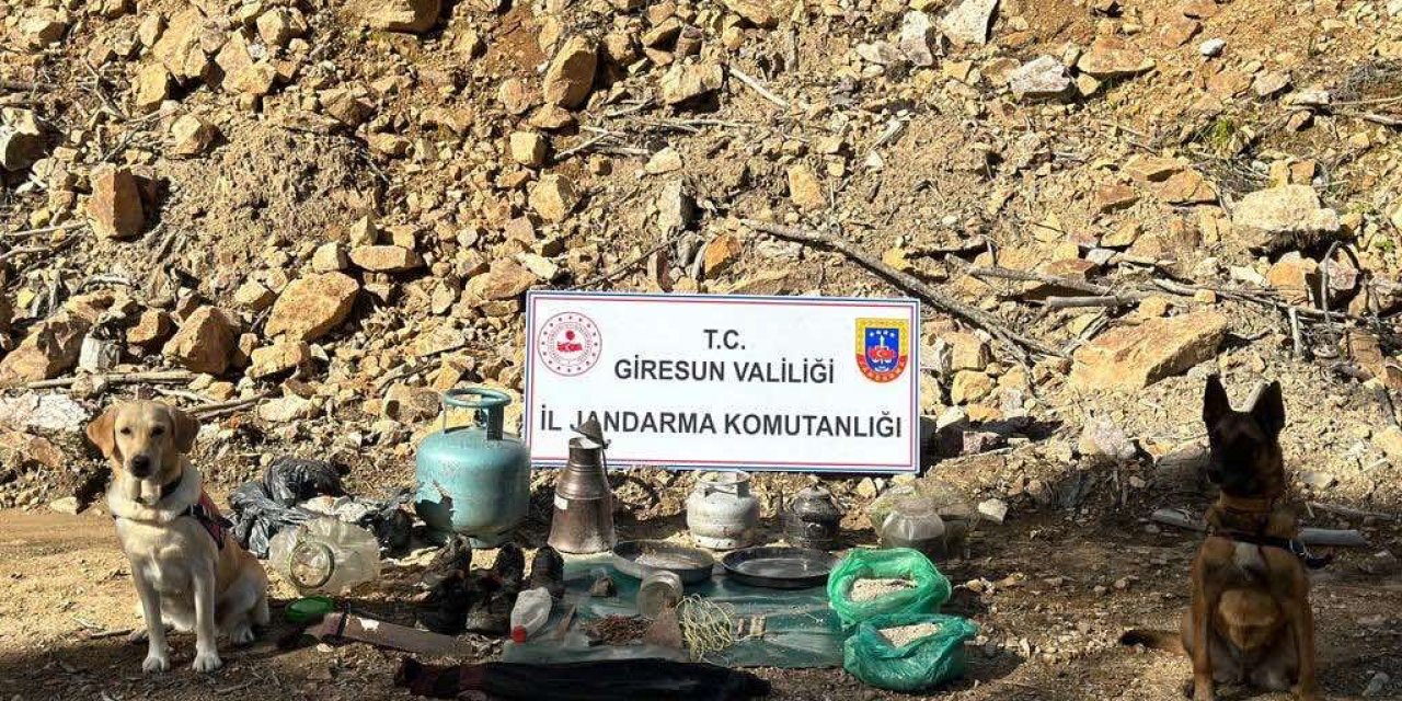 Giresun'da Terör Örgütünün Kullandığı Sığınak Bulundu