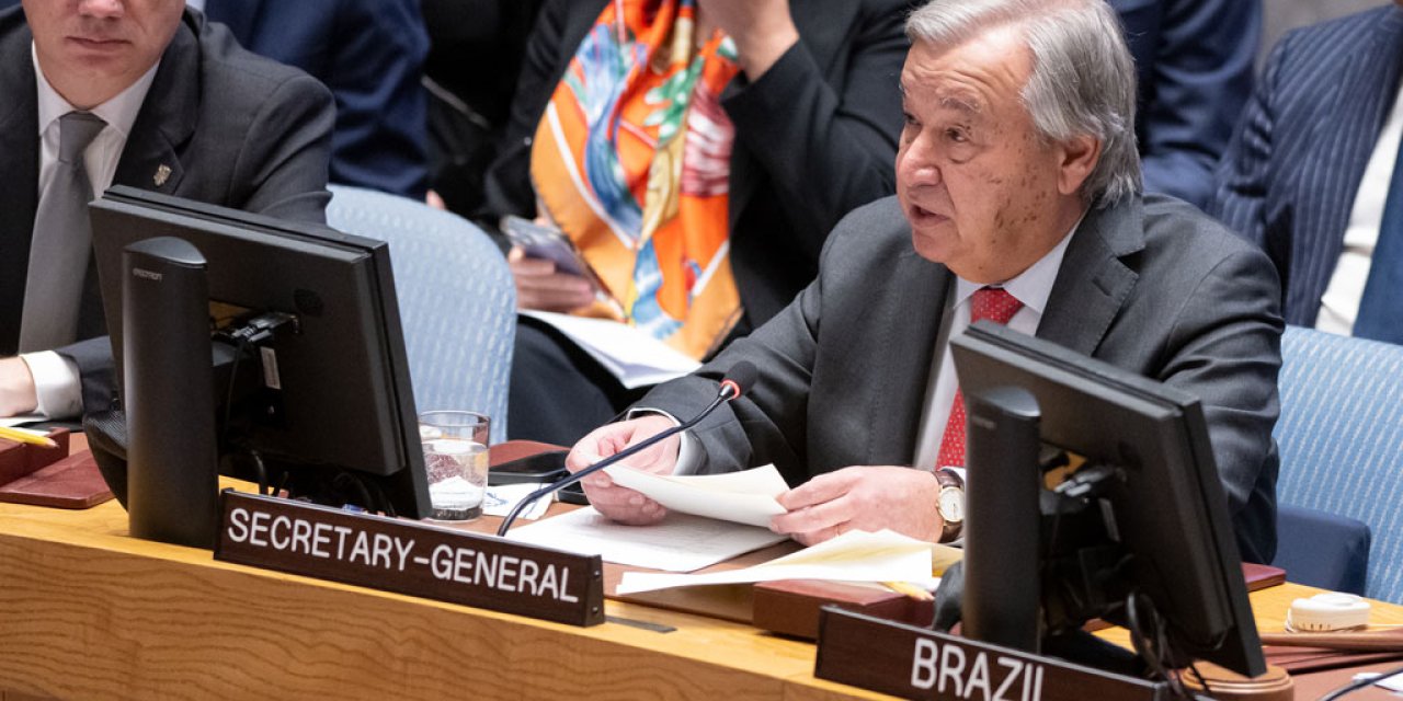 Guterres: Filistin Halkı 56 Yıldır Boğucu Bir İşgale Maruz Kalmaktadır