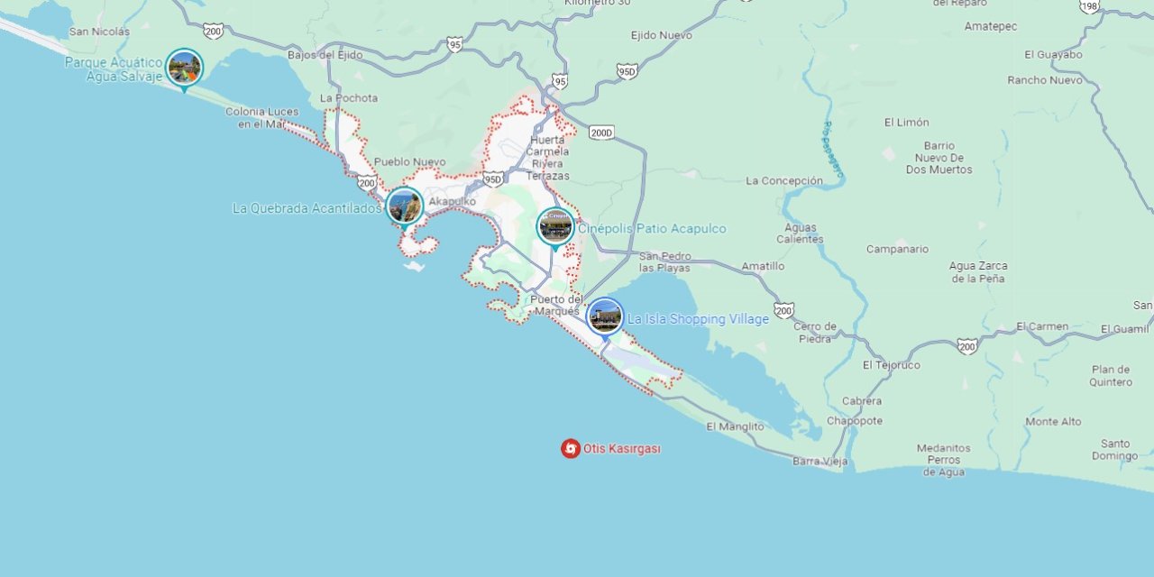 Kategori 5 Gücündeki Otis Kasırgası, Meksika’da Etkili Olmaya Başladı