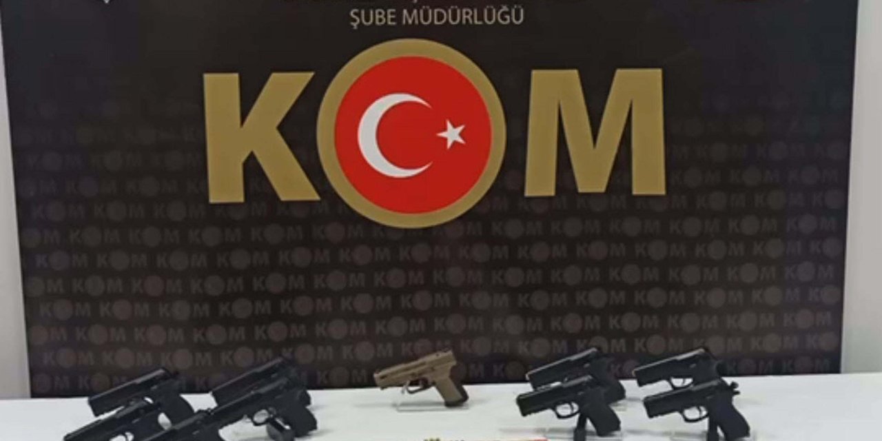 Silah Kaçakçılığı Yapan 3 Çete Çökertildi: 8 Gözaltı
