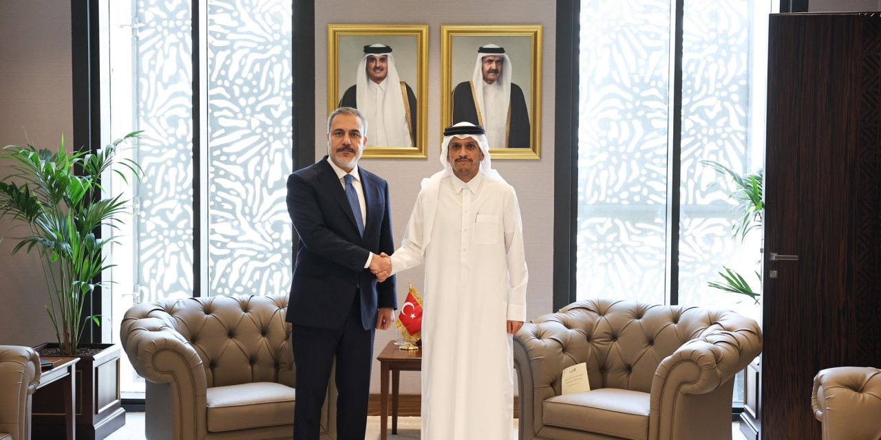 Bakan Fidan, Katarlı Mevkidaşı Al Sani İle Görüştü