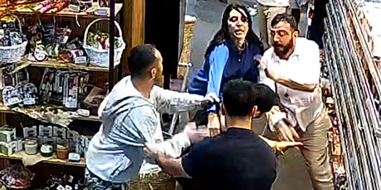 Markette 'Omuz Atma' Cinayeti Güvenlik Kamerasında