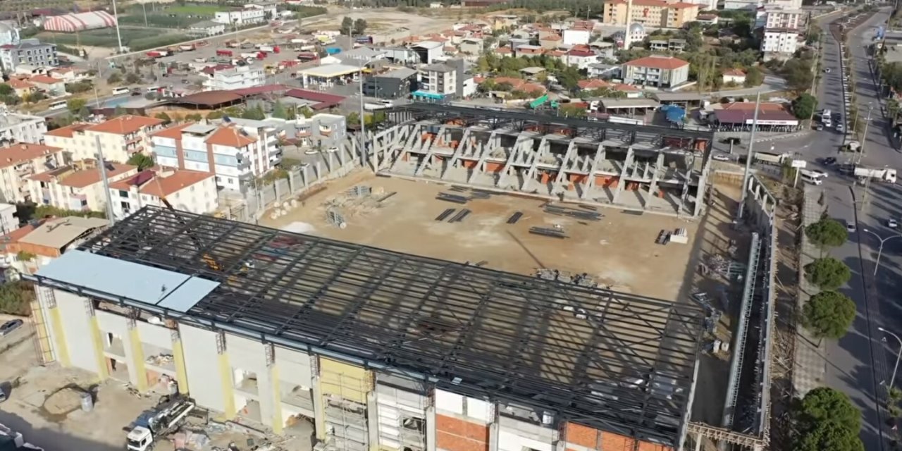 Soma'nın Yeni Stadı Tam Gaz