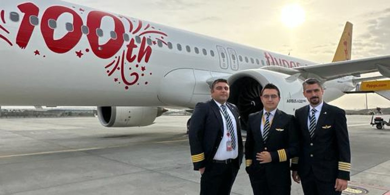 Pegasus'tan 100’üncü Yıl Özel Uçuşu