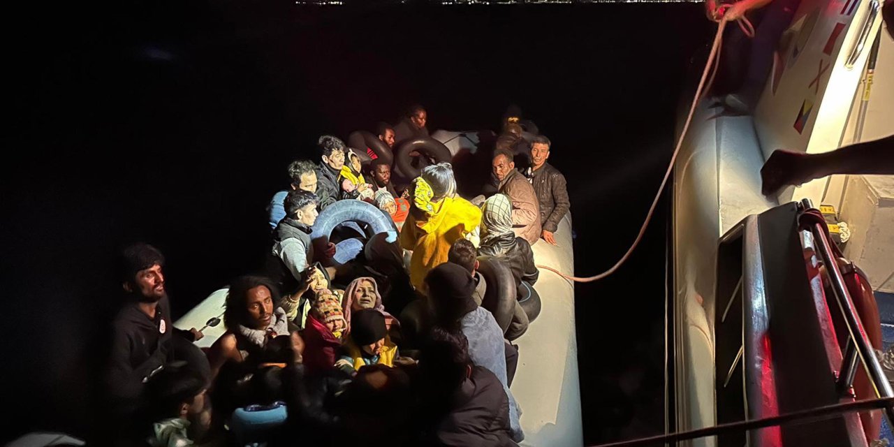 Bodrum’da 49 Kaçak Göçmen Yakalandı