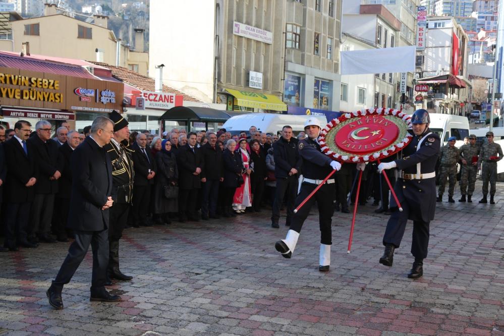 Artvin’in düşman işgalinden kurtuluşunun 102. yılı kutlamaları