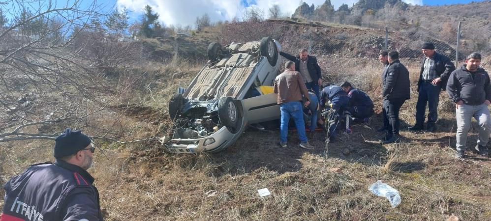 Giresun’da trafik kazası: 2 yaralı