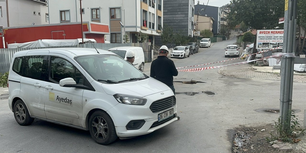 Ümraniye’de Rögarda Patlama