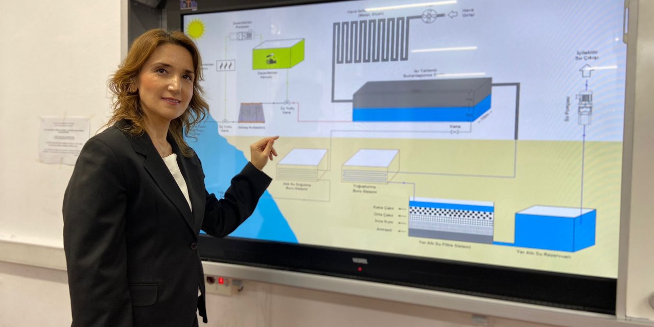 Liselilerin Tuzlu Sudan İçme Suyu Üretimi Projesine Tübitak Ödülü