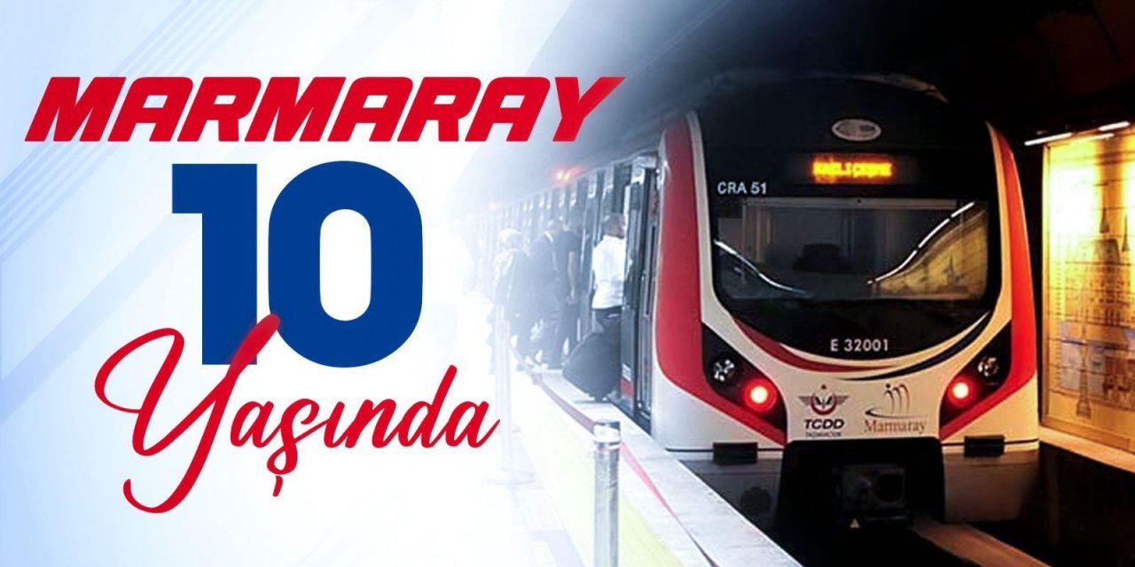 Marmaray, 10 Yılda 1 Milyar Yolcu Taşıdı
