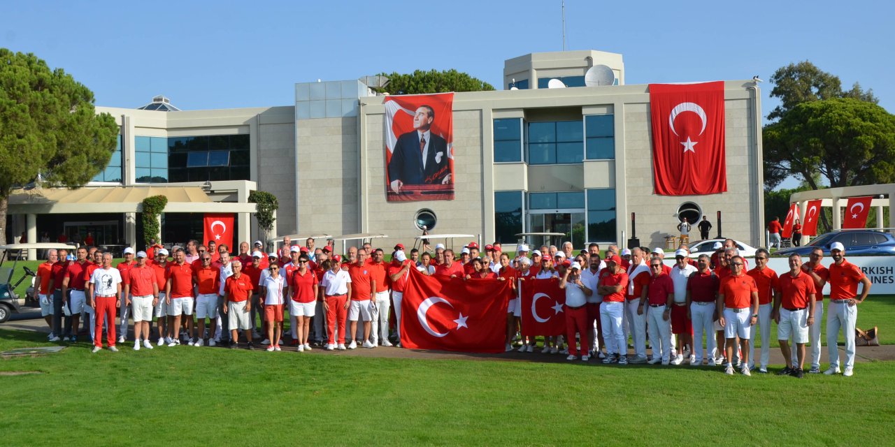Tgf 100. Yıl Cumhuriyet Kupası Golf Turnuvası Antalya'da Başladı