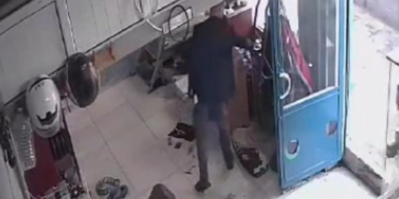 Kasadan Para Çalarken, İş Yeri Sahibinin Başına Tepsi İle Vurduğu Şüpheli, Bu Kez Telefon Çaldı
