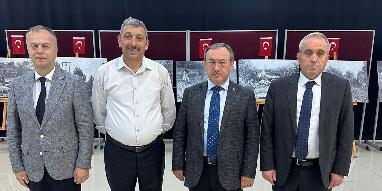 ÇAYKUR Genel Müdürü Alim Rize Çayının 99 yılı fotoğraf sergisini ziyaret etti