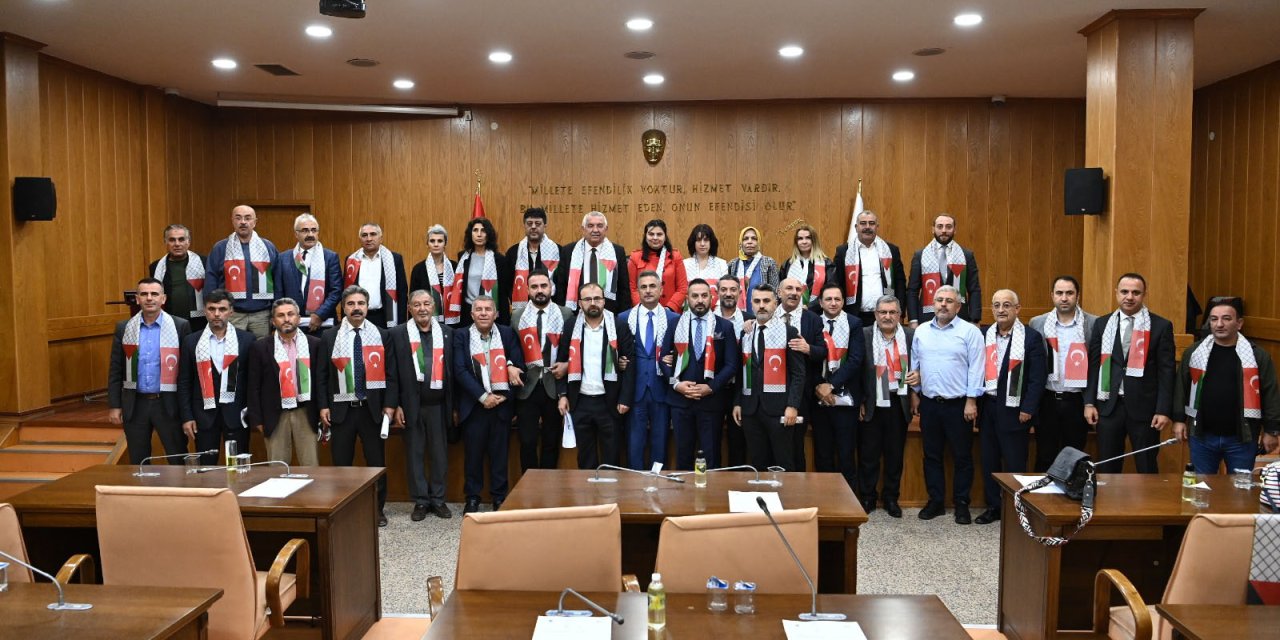 Mamak Ve Gazze Kardeş Belediye Oldu