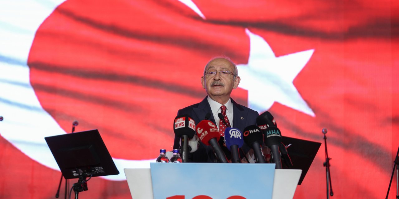 Kılıçdaroğlu: Bizler Atatürk'ün Çizdiği İstikamette 100 Yıl Sonra Yeni Bir Hedefle Bir Aradayız