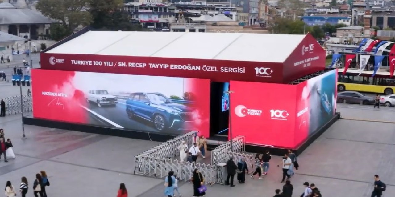 İletişim Başkanlığı, Cumhuriyet'in 100'üncü Yılı İçin Yurt Genelinde Gösterim Alanları Kurdu