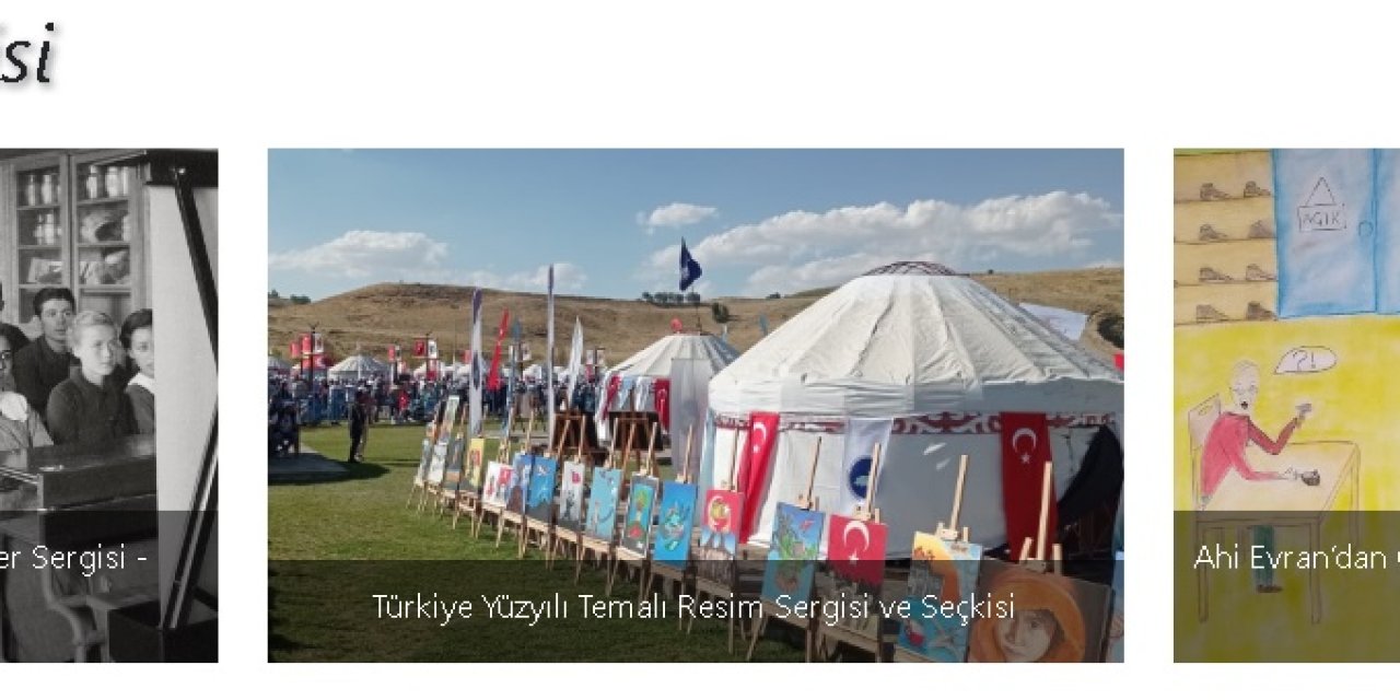 Meb, Cumhuriyet'in 100'üncü Yılı Etkinliklerini 'yüzüncü Yıl Galerisi'nde Yayımlamaya Başladı