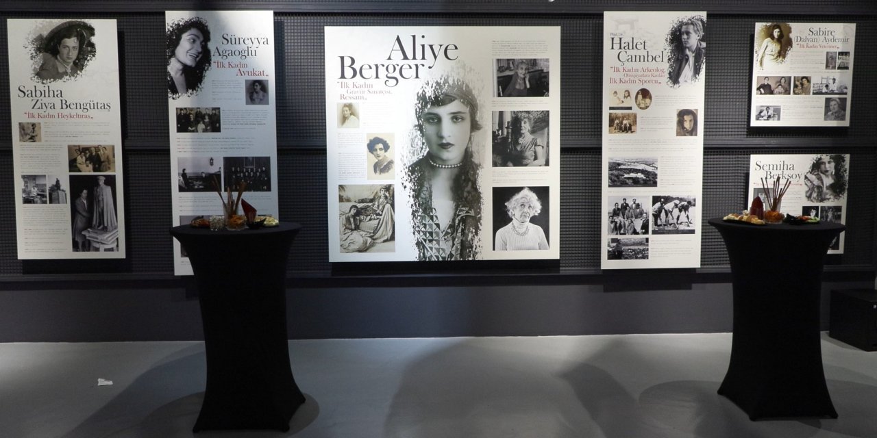 100’üncü Yıla Özel ‘Cumhuriyet’in Öncü Kadınları Sergisi’ Açıldı