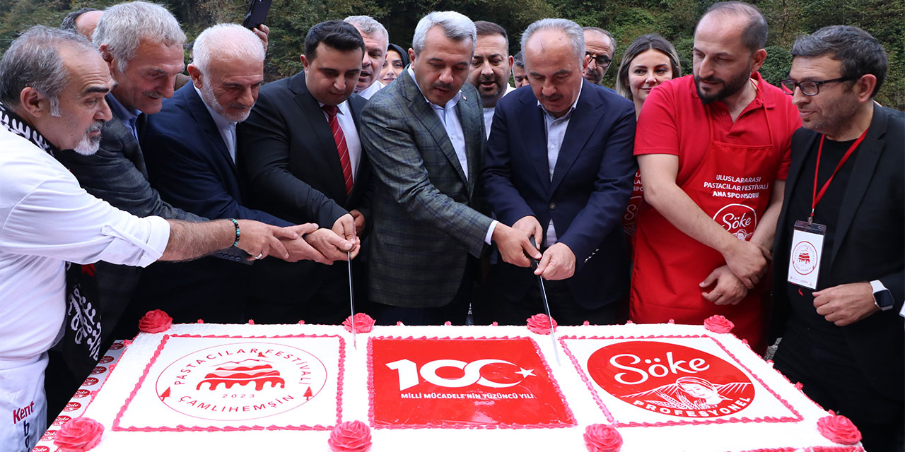 Rize’de pastacılar festivali renkli görüntülere sahne oldu