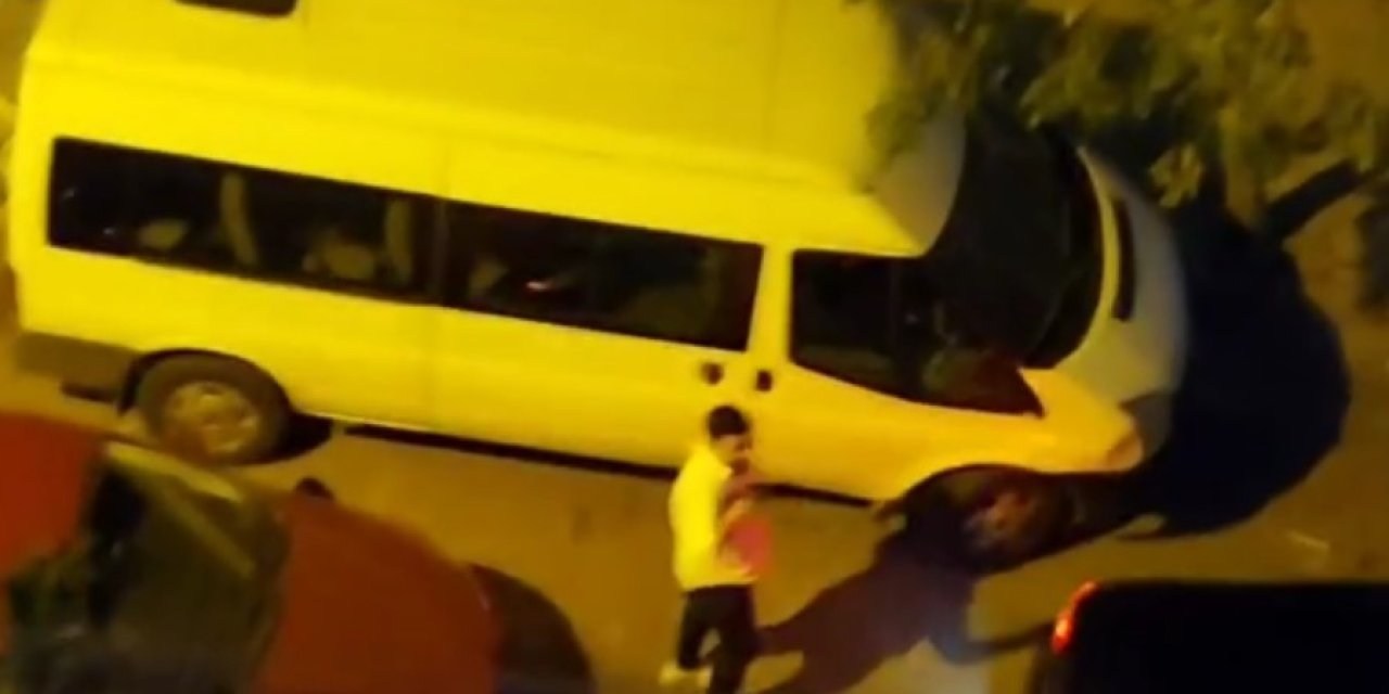 Sultangazi'de Silahlı Maganda Kamerada