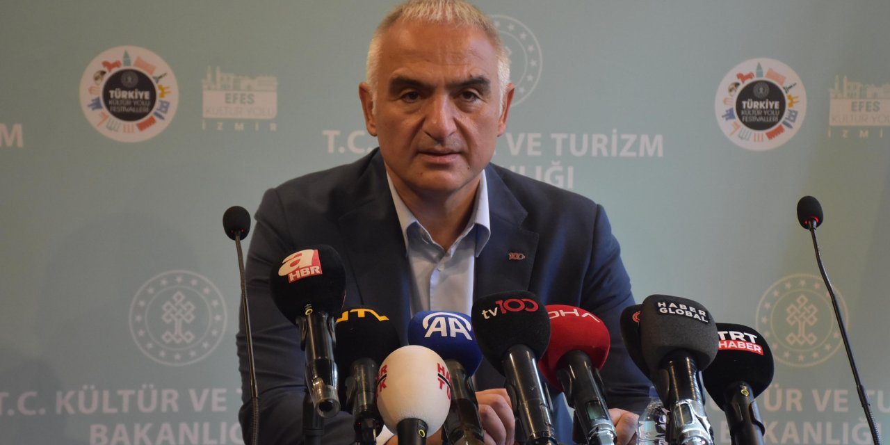 Bakan Ersoy: Efes Kültür Yolu Festivali'yle İzmir Sanata Doyacak