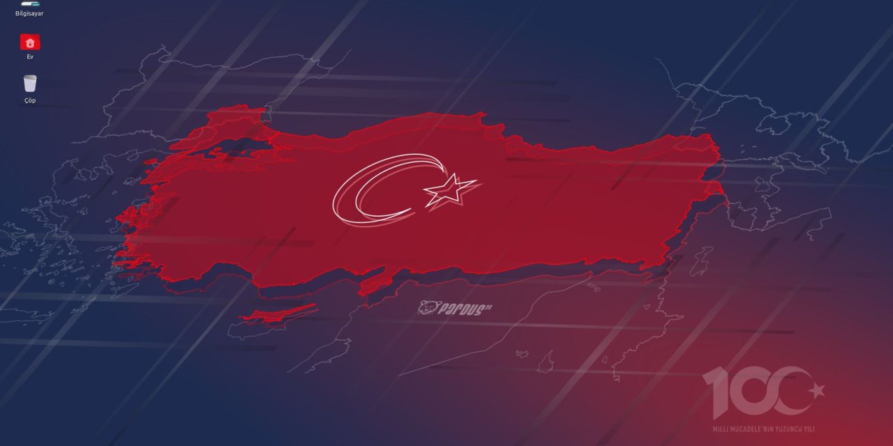 Milli İşletim Sistemi Pardus'tan '100'Üncü Yıl' Özel Sürümü