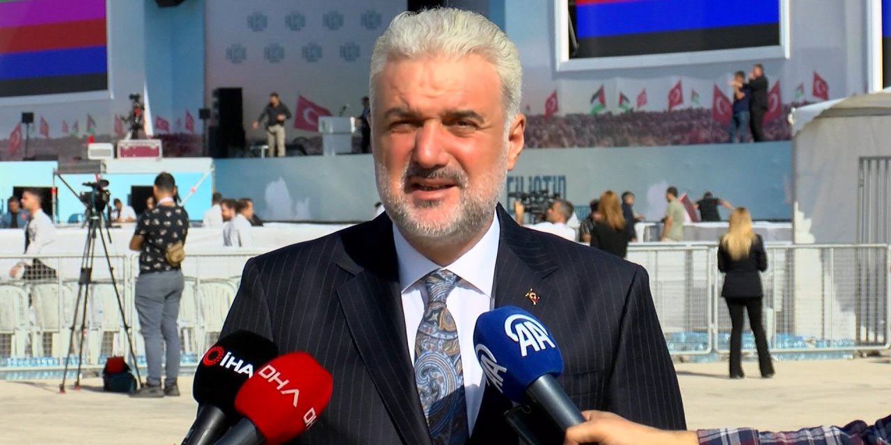 Ak Parti İstanbul İl Başkanı Kabaktepe'den Büyük Filistin Mitingi Çağrısı