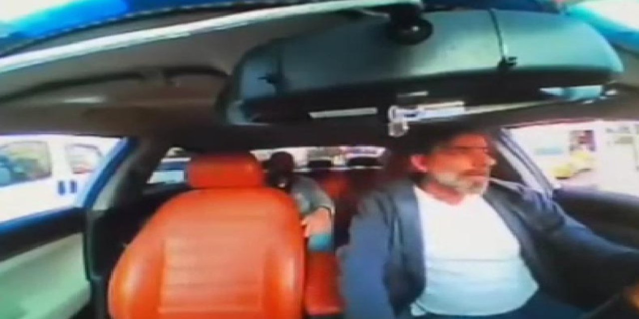 Taksicinin Aracında Öldürülme Anı, Kamerada