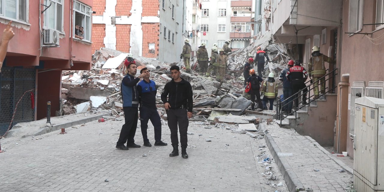 (Geniş Haber) Güngören'de Yıkım Sırasında Bina Çöktü
