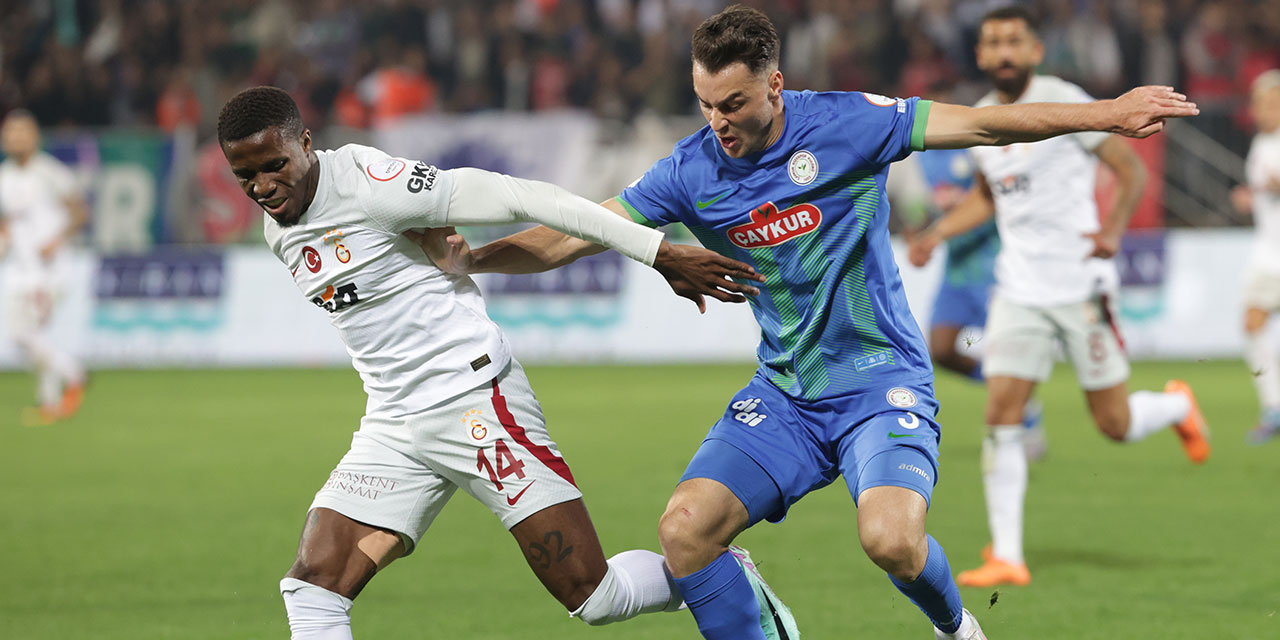 Çaykur Rizespor Bu Sezon Evinde İlk Kez Galatasaray’a Yenildi