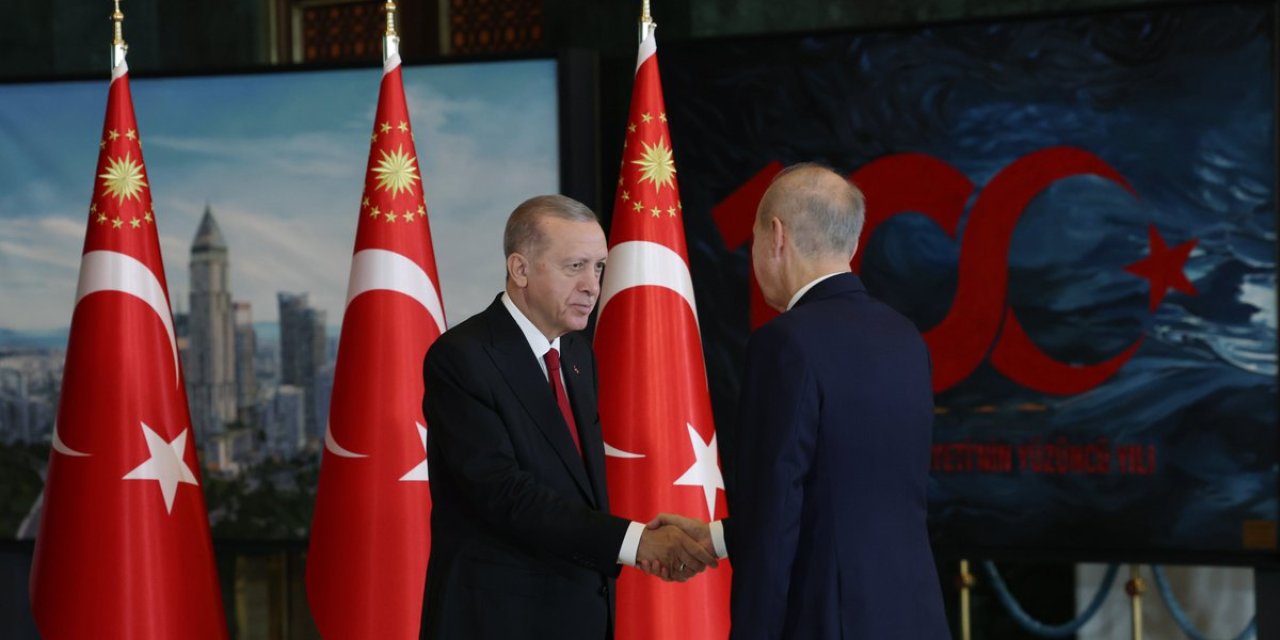 Cumhurbaşkanı Erdoğan, Cumhuriyet Bayramı Tebriklerini Kabul Etti